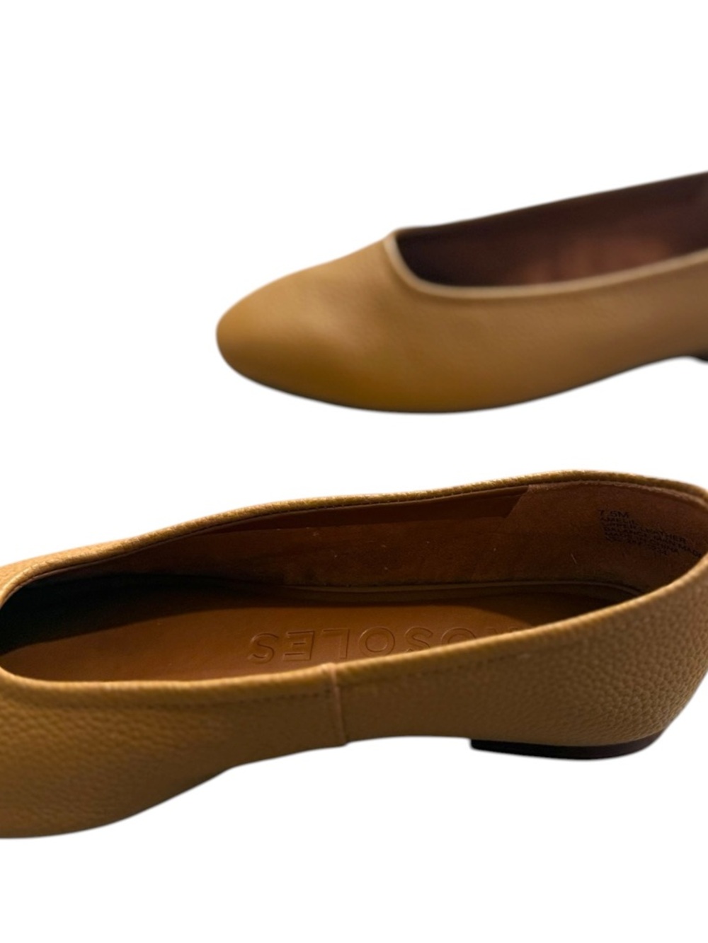 AEROSOLES Amelie Caramel Ballet Flats - Picture 11 of 13